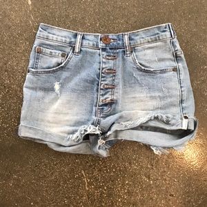 One Teaspoon Jean Shorts